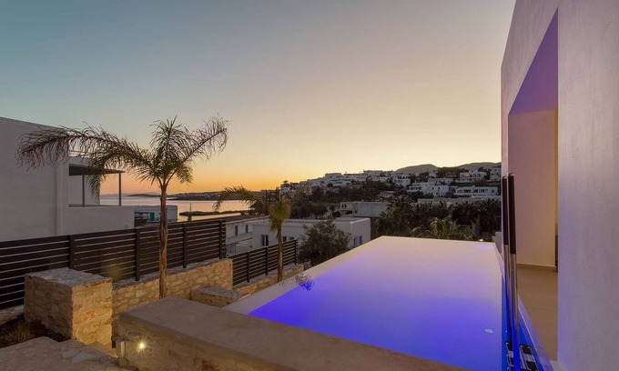 Piso Livadi Villa | Elegant Paros Villa | Villa Oceania | 4 Bedrooms | Private Pool with Saltwater.