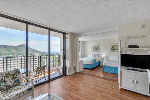 Waikiki Apartment | Elevated Condo with Diamond Head & Ocean Views, Steps from Waikiki Beach (13011)