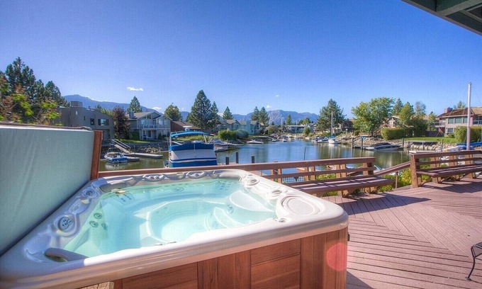 Tahoe Keys House | Emerald Lodge - Boat Dock, Hot Tub, Pool Table TKH1226