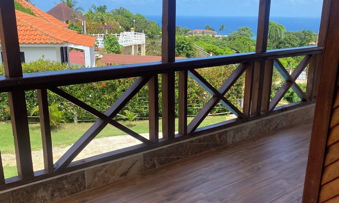 Cabrera Villa | Enchanting Wood Villa, Amazing Ocean Views with Tree house