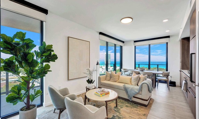 North Beach Condo | Endless Views from Elegant 4BR Miami Beach Retreat