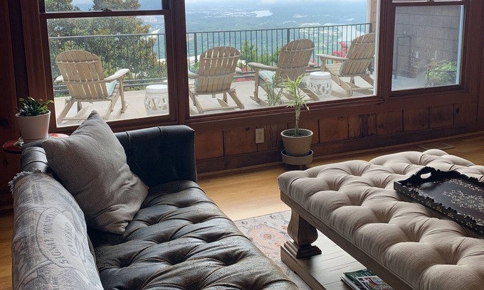 Mountain Creek House | Enjoy Breathtaking Views atop Spacious Mountain Home w/ Pool