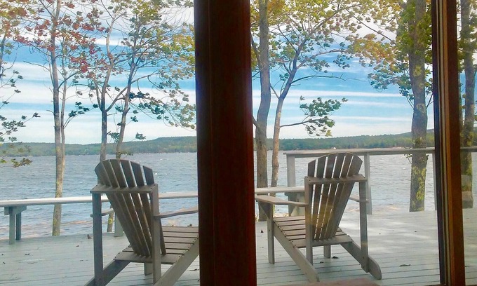 Deer Isle House | Enjoy Gorgeous Views all around this Eggemoggin Reach Waterfront Home this Sept!