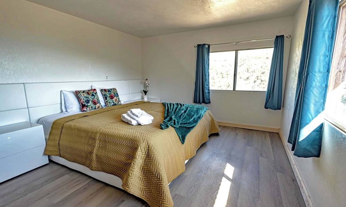 Maricopa Cabin | Enjoy Rustic Comfort near Outdoor Activities at Cozy Glamping Resort