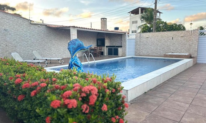 Santo Agostinho House | Enseada dos corais - Cabo de Santo Agostinho com piscina grande