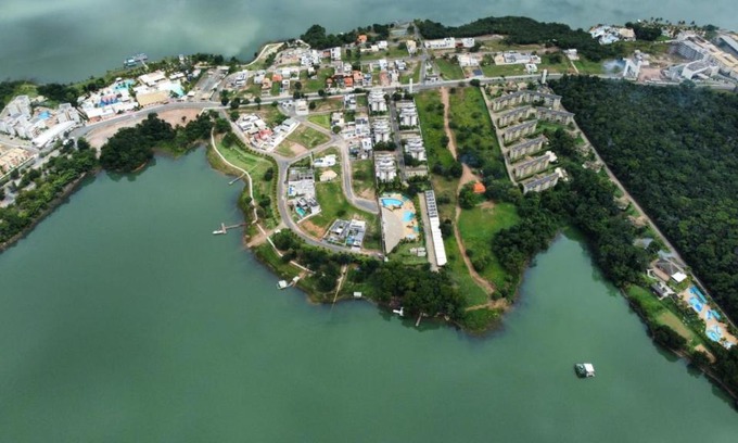 Caldas Novas Apartment | Enseada Nautico Apart Flat I Vista para o Lago Corumbá