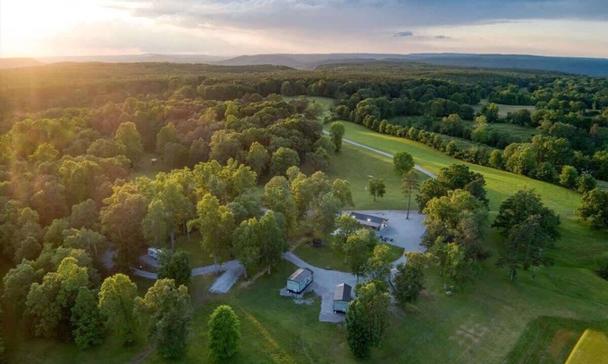 Spencer Cabin | Entire Private Campground On 120 Acres - Unique!