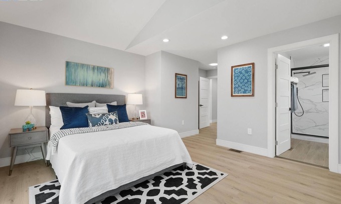 Pleasanton House | Entirely remodeled, 4/bdrm 3/bth ultra-modern ranch-style home !