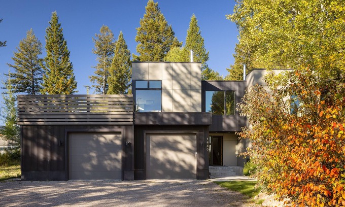 Wilson House | Escape to a serene, modern haven just moments from the heart of Jackson Hole
