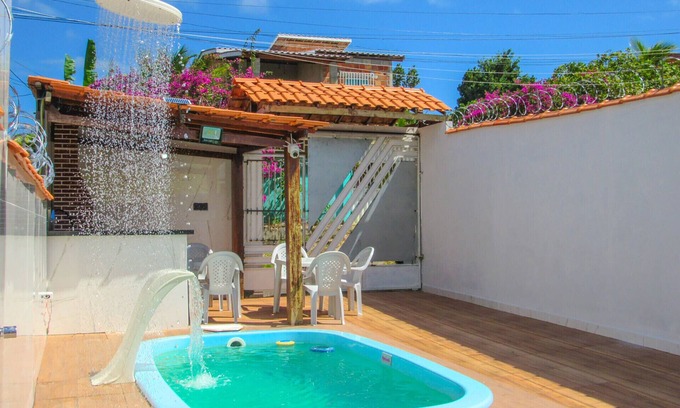 Vera Cruz Ski Chalet | Espaço de Lazer: Casa com Piscina e Churrasqueira