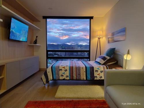 Chia Apartment | Espectacular, cerca de UniSabana, amoblado dotado