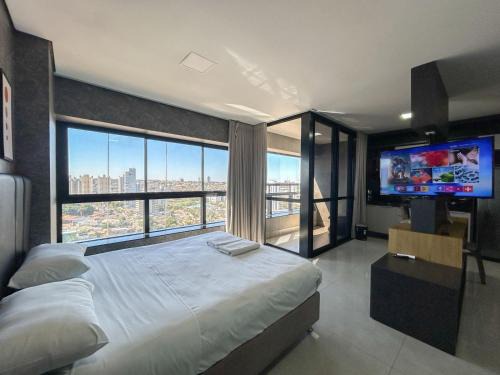 Jardim dos Estados Apartment | Estúdio Alto e Aconchegante no 18º andar