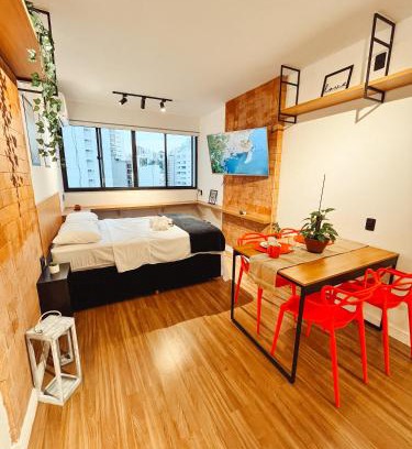 Centro Apartment | Estúdio com Ar Condicionado Av Rio Branco