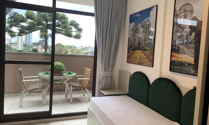 Mossungue Apartment | Estúdio Lindíssimo com Varanda!