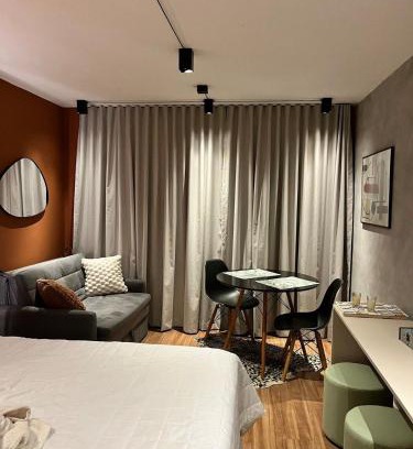 Sao Benedito Apartment | Estudio moderno na melhor localização de Poços