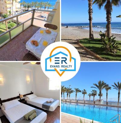 Algarrobo Apartment | Evans Realty AN 1ª línea playa & Piscina & Tenis