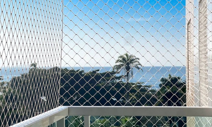 Toninhas Apartment | EXCELLENT APARTMENT, SEA VIEW, TWO PARKING SPACES, ABSOLUTE HYGIENE, WE HAVE OTHER OPTIONS.