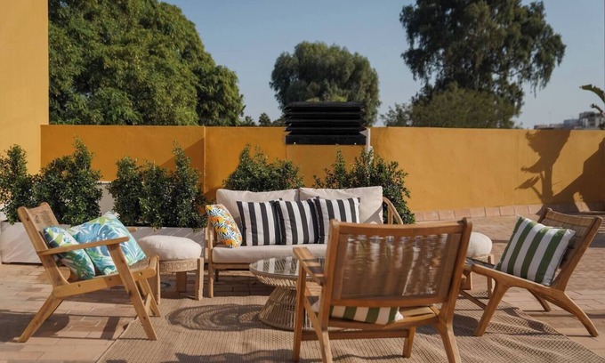 Santa Cruz Apartment | Exceptional apartments in delightful Sevilla with rooftop terrace and pool!