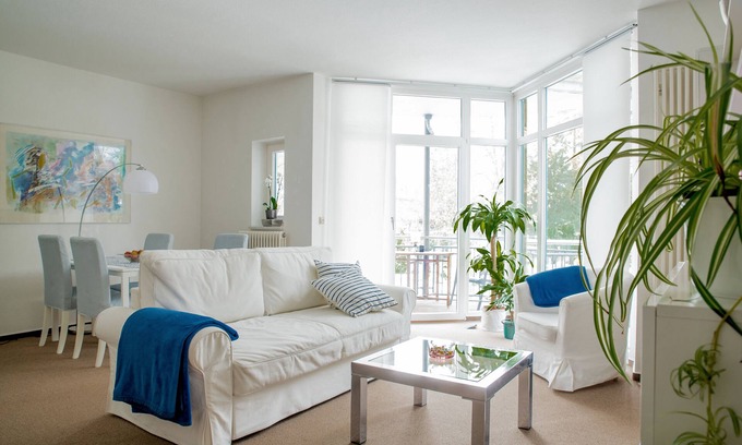 Kreideberg Apartment | Excl. Apartment 69 sqm, quiet central location 5 minutes walk to the historic old town