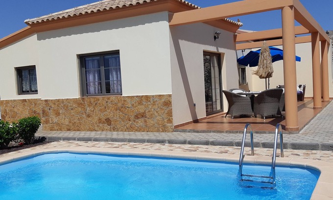 Bahia Calma Villa | Excl. new villa with herlichen panoramic sea views over the Atlantic Ocean off Costa Calma