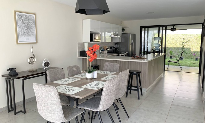 Nuevo Cuscatlan House | Exclusive Gated Community with HD TV, Air Conditioning, Cable and Netflix