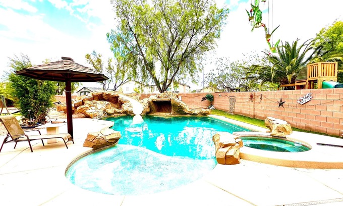 Hidden Canyon Estates House | Expansive Fully Furnished 4-Bedroom Home w/Pool – Perfect for Traveling Pros