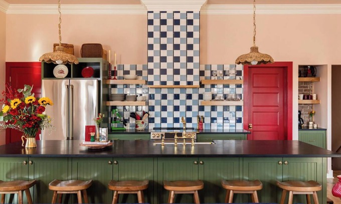 Guthrie House | Experience a cozy, curated holiday in our beautifully restored 5BR Schoolhouse.