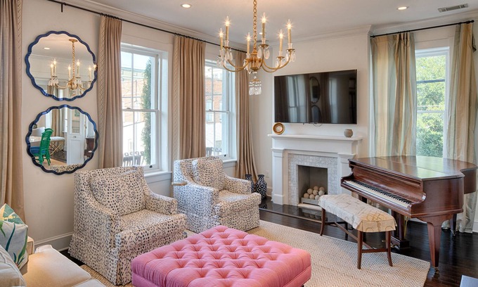 Historic Downtown Savannah House | Exquisite Designer Estate on Charlton near Forsyth by Lucky Savannah