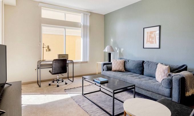 Dublin Apartment | Exquisite Dublin 1BR w/Gym & A/C, nr BART Station, by Blueground