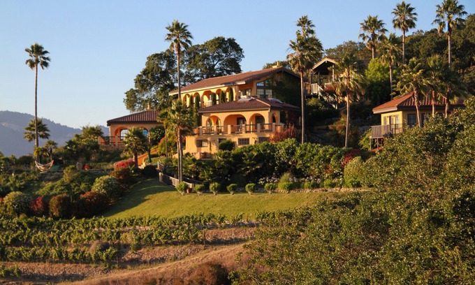 Glen Ellen House | Exquisite Wine Country Villa, Winery And Wine Cave, Villa Montebella