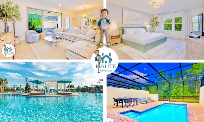 Four Corners House | Fabulous 5BD/4.5BH FREE Resort 7mi/Disney