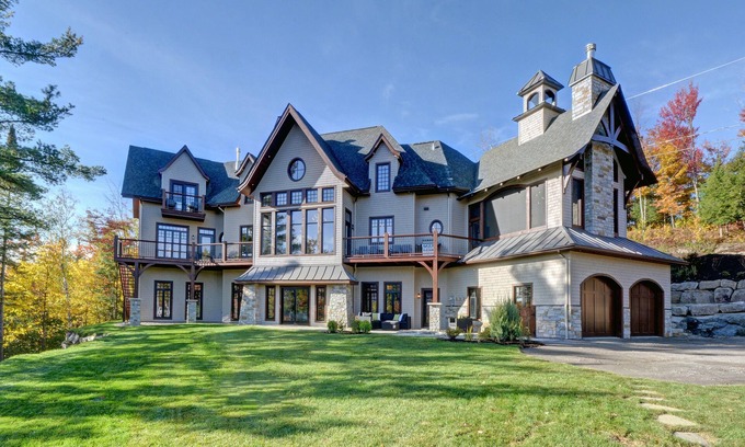 Mont-Tremblant House | Fabulous Castle in the Sky ! Mont-Tremblant luxury at it's best !