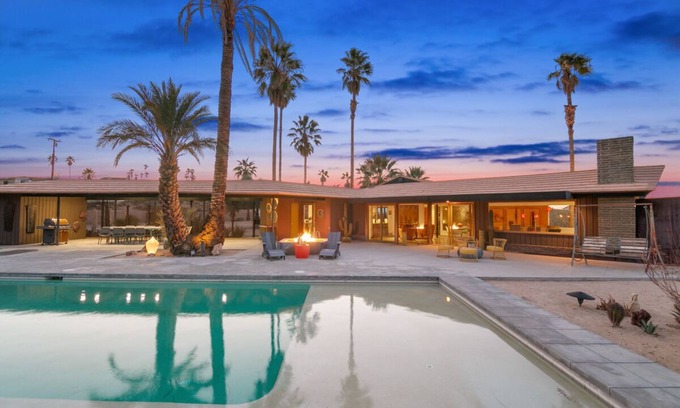 Twentynine Palms House | Fall Availability! Unique Ranch Near Joshua Tree National Park with Private Pool!