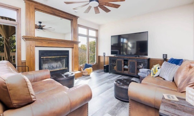 Clive House | Family Friendly 5 BR Home with Hot Tub & Game Room