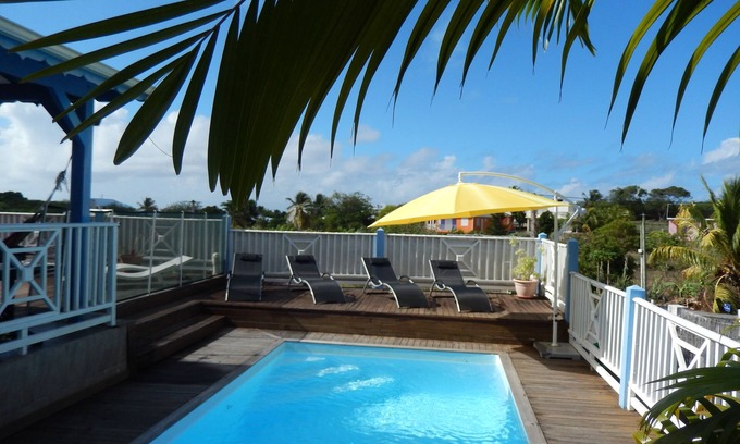 Sainte-Anne Villa | Family villa Koris Coquillages - swimming pool - near Sainte-Anne beaches