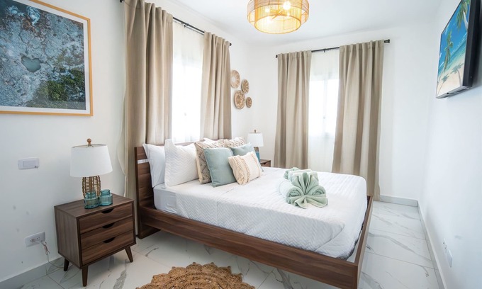 Los Melones Apartment | Fast Starlink Net | Poolside | Artisan Coffee Bar