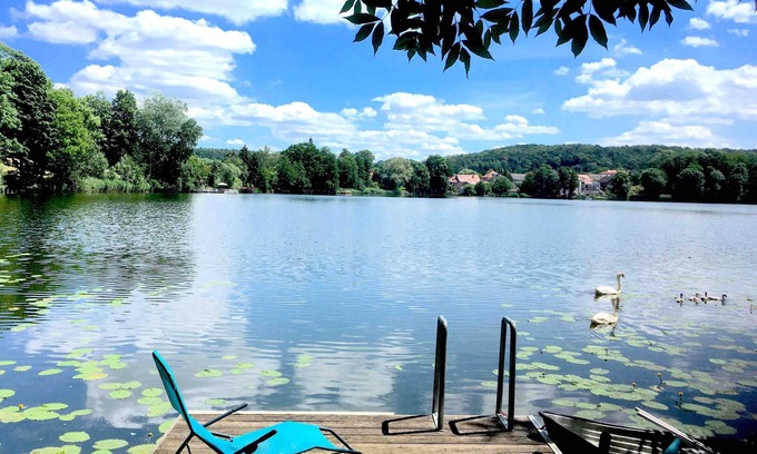 Buckow Apartment | Ferienwohnung am See mit Eigener Sauna