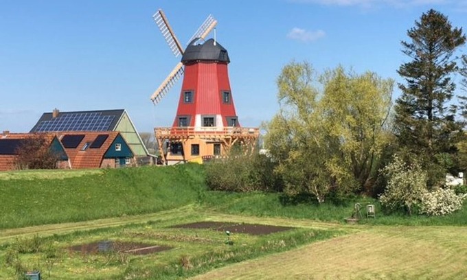 Beidenfleth House | Ferienhaus Mühle Neue Hoffnung