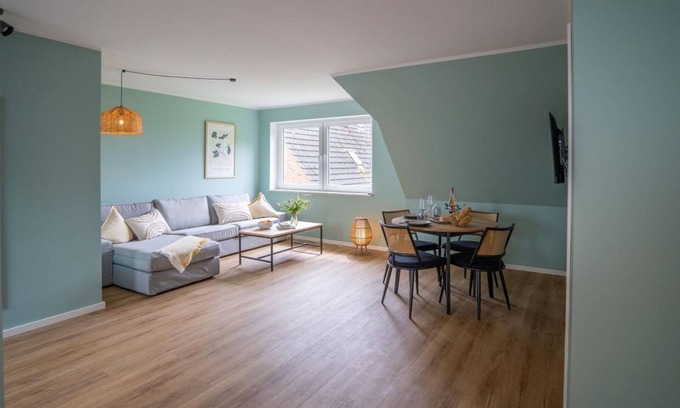 Tumlauer Koog Apartment | Ferienwohnung 4 - Nordisch Nature - Ferienhof am Deich