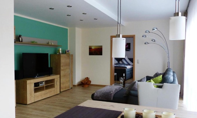 Buchenau Apartment | Fewo Rheinwein 1 "ausgezeichnet zum wandern und radfahren" mit Wallbox