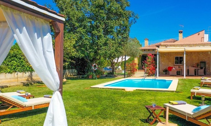 Lloseta Cottage | Finca Alegre, holiday house with garden and pool, Lloseta, Majorca