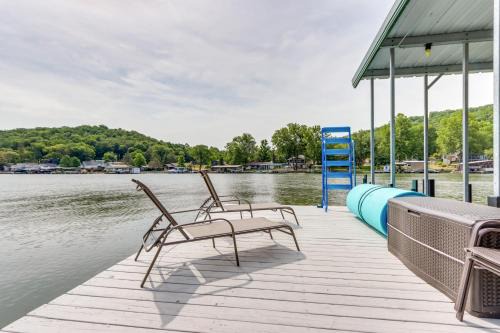 Roach House | Fire Pit and Dock Lake of the Ozarks Retreat!