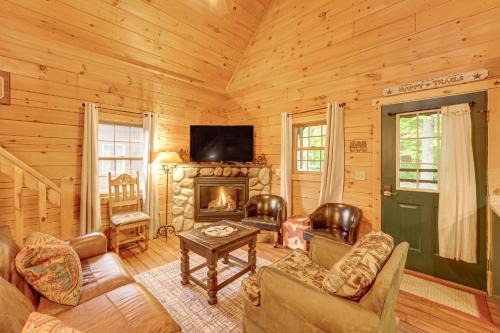 Oceana County House | Fire Pit and Porch Warm and Woodsy Rothbury Escape!