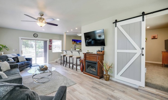 Placerville House | Fire Pit + BBQ: Wine Country Home in Placerville!