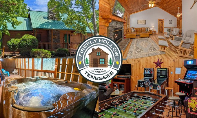 Sevierville Ski Chalet | Firefly Hollow Cabin - Smoky Mountains - Soaky Mountain Water Park - Sevierville Convention Center