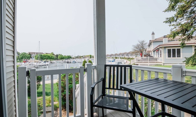 Manistee Condo | First Floor Condo at Water's Edge