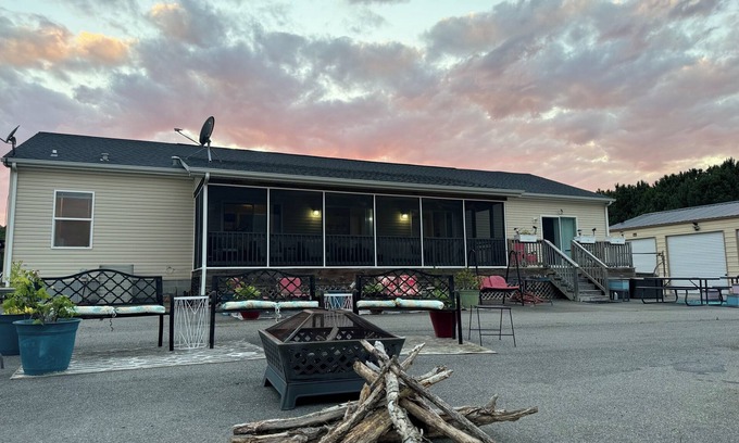 Cambridge House | Fish, kayak, bike, and more at this private serene 24-acre waterfront estate.