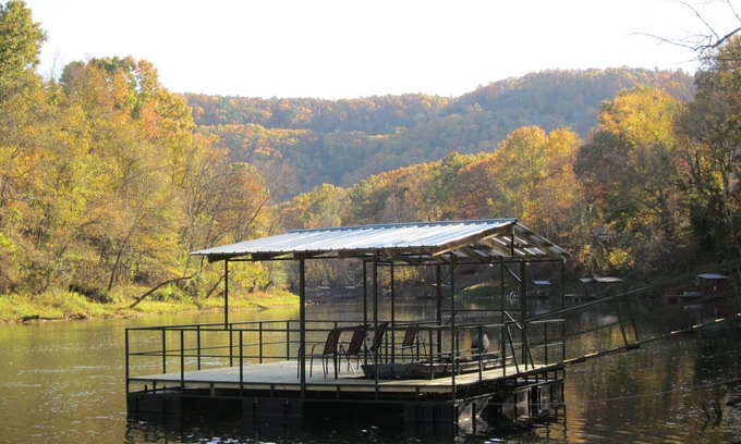 Heber Springs House | Fisherman's Paradise With Private Dock And Shoals
