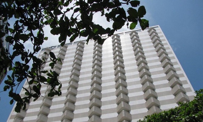 Boqueirao Apartment | Flat 1 bed 43m2-in Boqueirão - facing the sea with garage, A / C and services