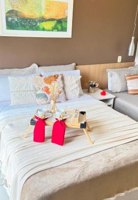 Barra do Pirai Apartment | Flat no Aldeia das Águas Park Resort